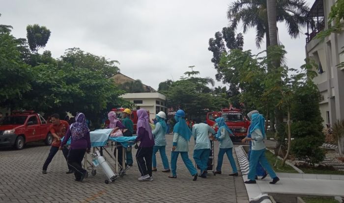 Gandeng BPBD Riau, RSUD Petala Bumi Gelar Simulasi Bencana