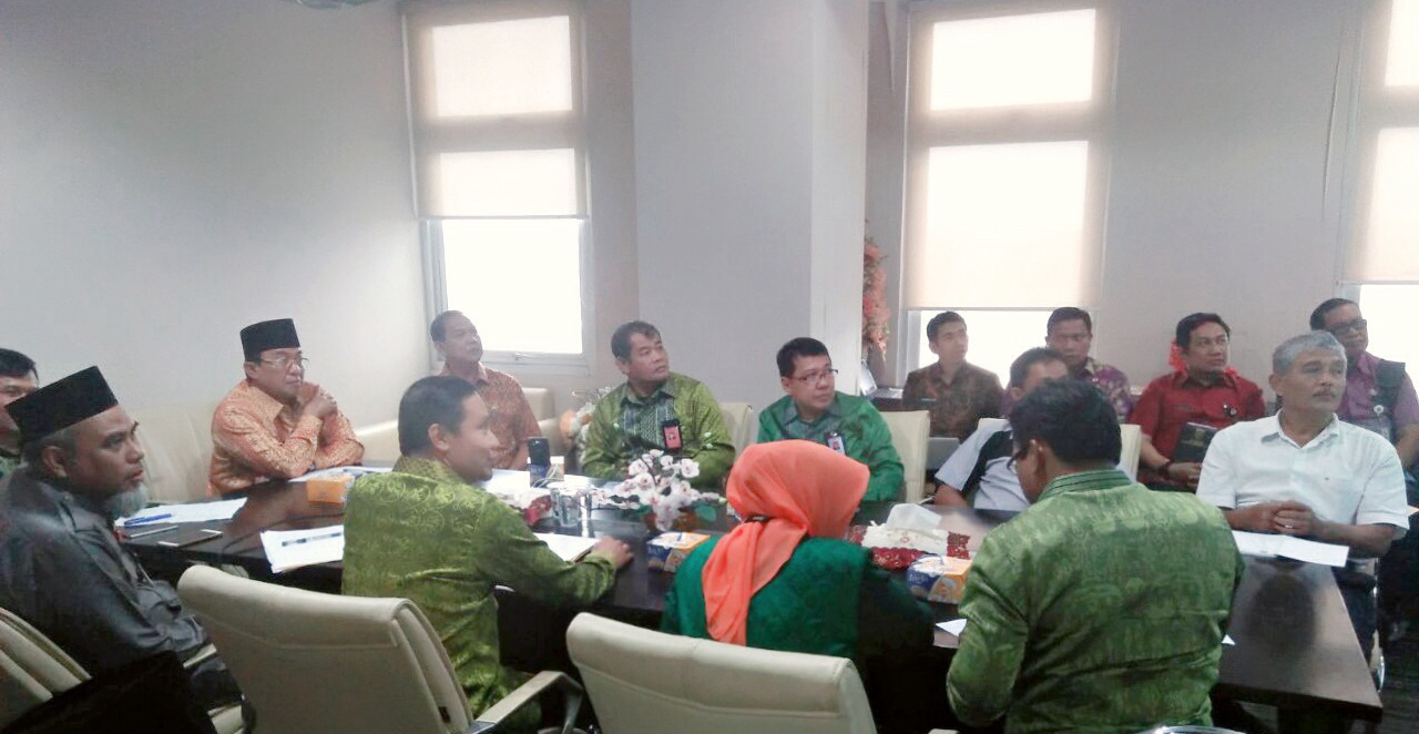 Bupati Wardan Gelar Audiensi Bersama KPU Provinsi Riau