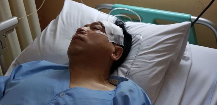 Foto Setya Novanto Dirawat di RS Medika Permata Hijau