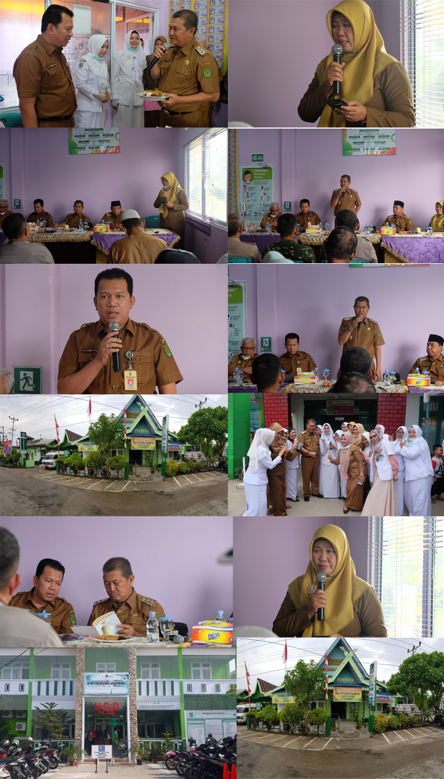 Tiga Puskesmas di Inhil Terkareditasi Utama, Gelar Syukuran dan Dihadiri Wabup