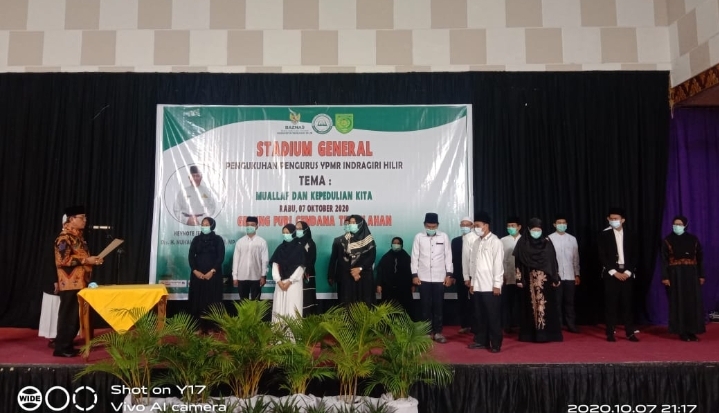 Yayasan Pembinaan Muallaf Inhil Resmi Dikukuhkan, Berikut Susunan Pengurus
