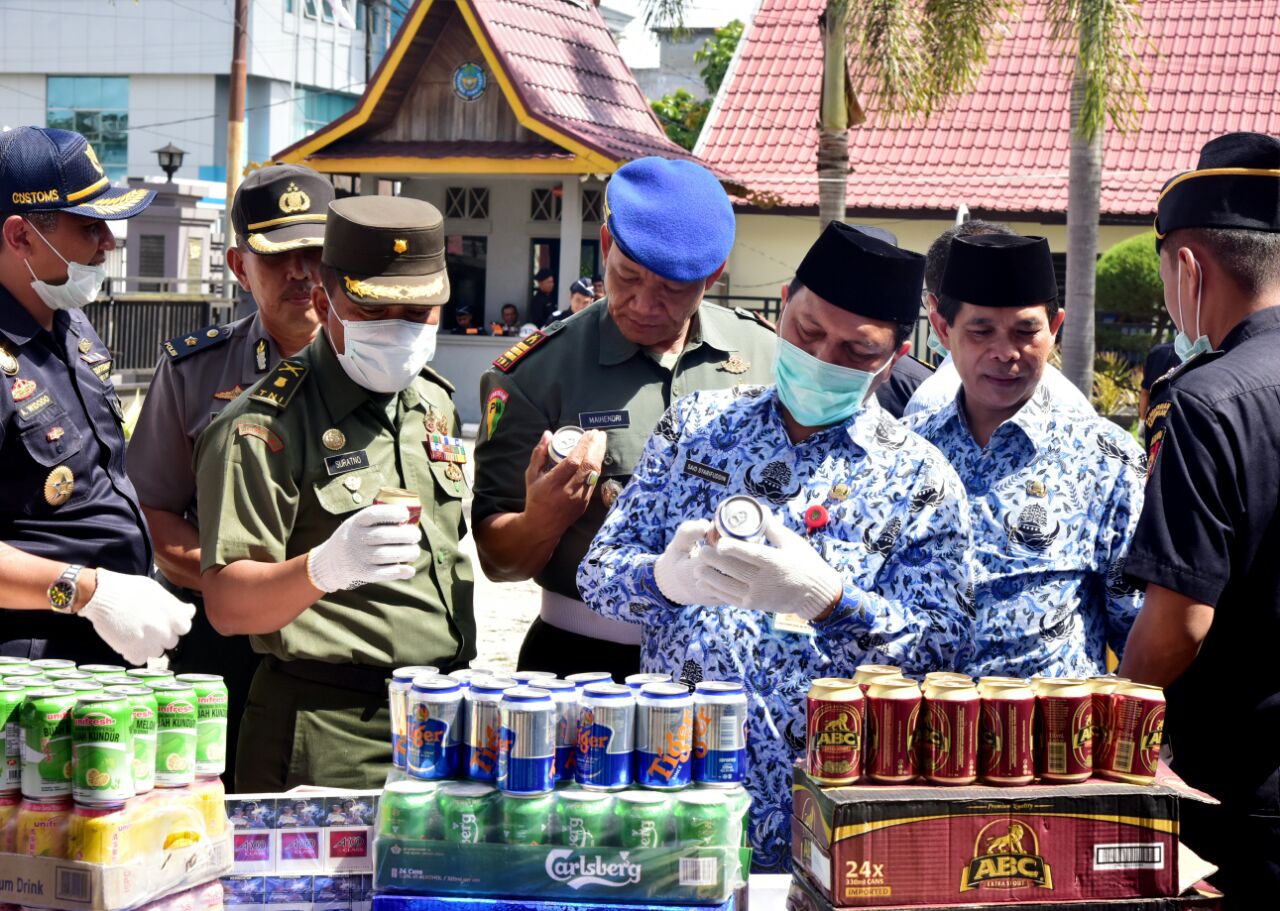 Penyelundupan Rokok Ilegal Merajalela Masuk ke Inhil