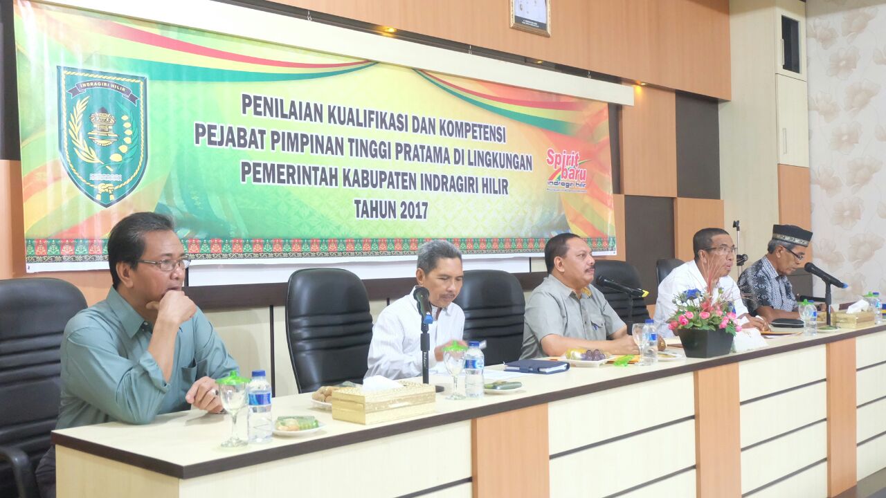 Pelaksanaan Assessment Pemkab Inhil, 34 Orang Eselon 2 Ikuti Tahap Penulisan Makalah