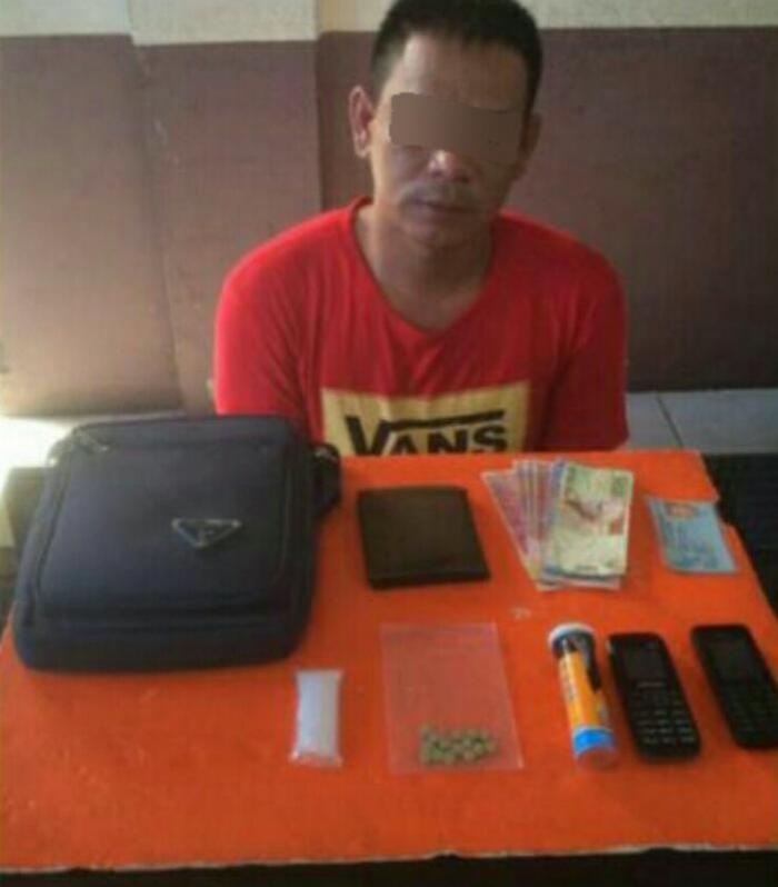 Residivis Pengedar Narkotika Berhasil Dibekuk Satres Narkoba Polres Inhil