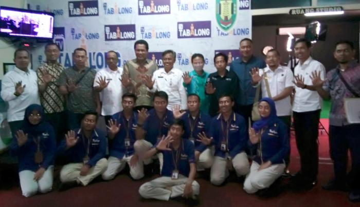 Didampingi TP4D, Diskominfops Inhil Kunjungi Tabalong TV, Kalsel