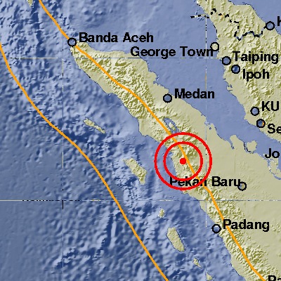 Padang Sidimpuan Diguncang Gempa 5,5 SR