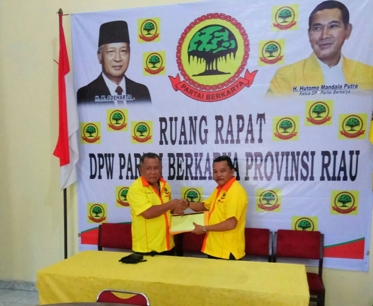 Pimpin Partai Baru Bentukan Tommy Soeharto di Inhil, Ardiansyah Siap Berikan Warna Baru