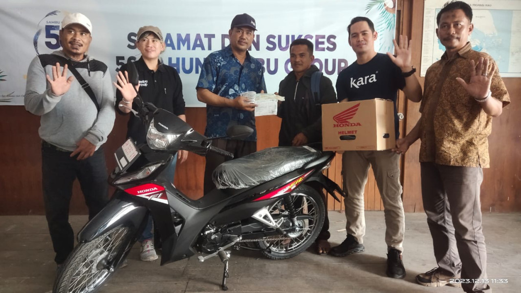 Rayakan HUT ke-56, Sambu Group bersama Petani Kelapa;  Kolaborasi Tiada Henti!