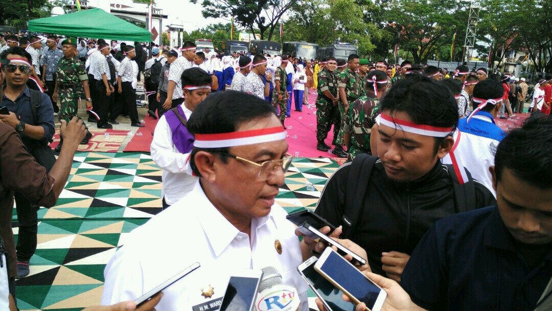 Pemkab Inhil Gelar Pawai Takbir