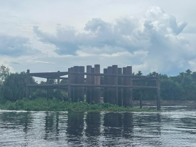 Kelanjutan Pembangunan Jembatan Sei Empat dan Belantaraya Diserahkan ke Pemprov Riau