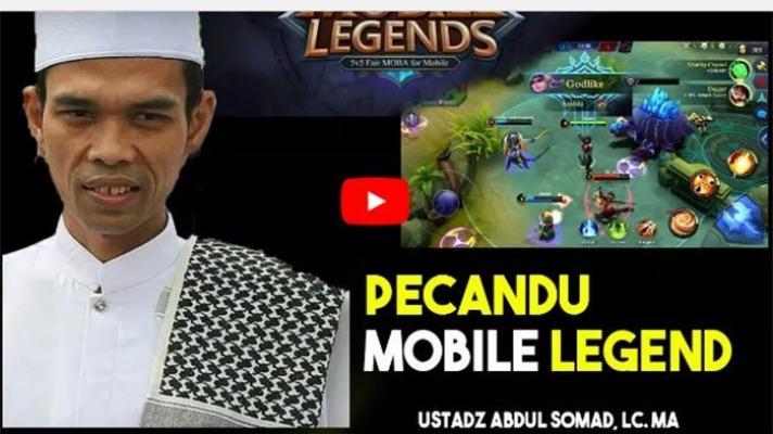 Kecanduan Main Game Mobile Legends Tiap Hari, Ini Kata Ustadz Abdul Somad