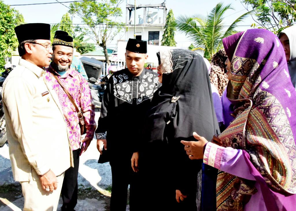 Bupati Inhil HM Wardan Hadiri Tabligh Akbar Tajaan Salimah