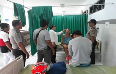 Siram Suami dengan Air Panas, WNA Amerika Ini Babak Belur