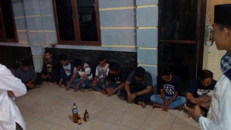 FPI Amankan 9 Pemuda yang Sedang Teler