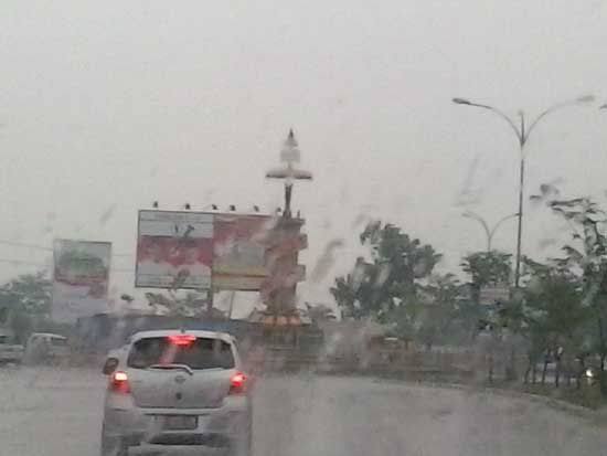 Hujan Masih Berpotensi Mengguyur di Sebagian Wilayah Riau