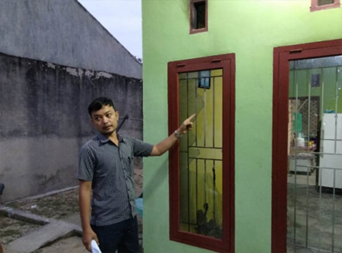Rumah di Jalan Uka Pekanbaru Ini Jadi Sasaran Pembakaran OTK, Penghuninya Diancam Pakai Parang