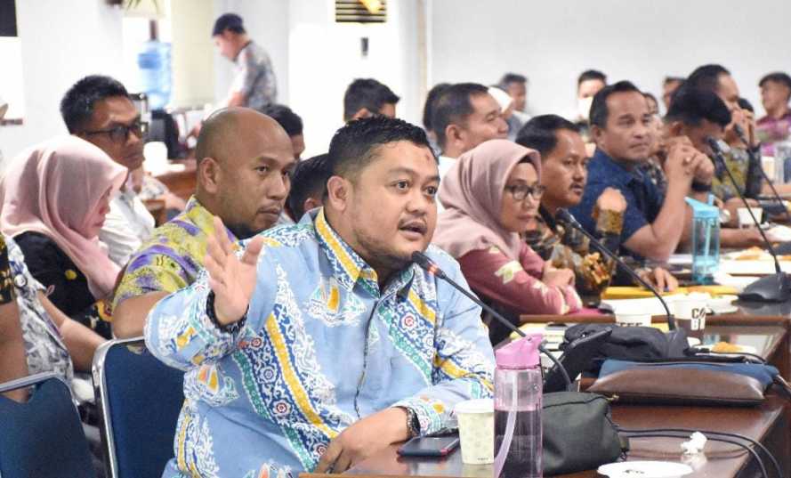 Kadishub Inhil Usulkan Pembangunan Sektor Perhubungan saat Pra Rakortekbang Bappedalitbang Riau