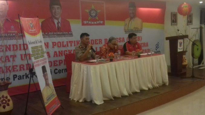 Kapolres Sergai Hadiri P2KB Soksi Sumut