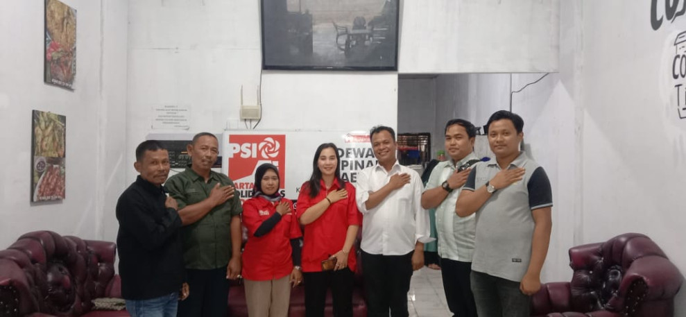 DPD PSI Inhil Sambut Kunjungan Polres Inhil Rangka Deklarasi Pemilu Damai 2024