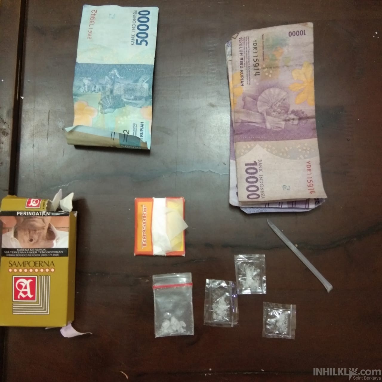 Mantan Residivis Narkoba Ditangkap Polsek Dolok Masihul Diteras Rumah