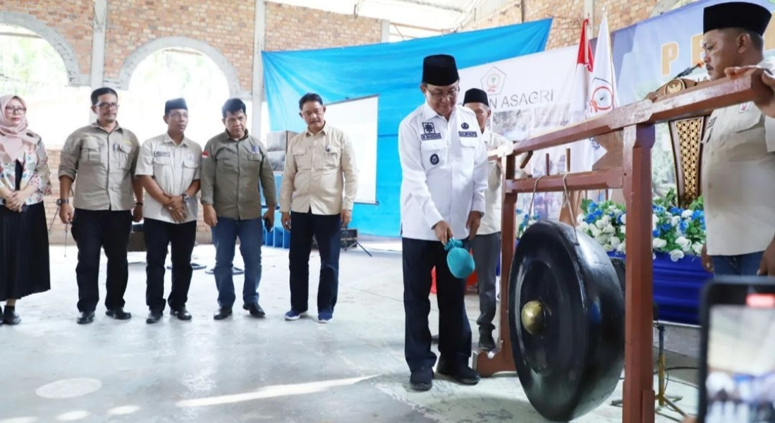 Bupati Inhil Resmikan ASAGRI di Keritang