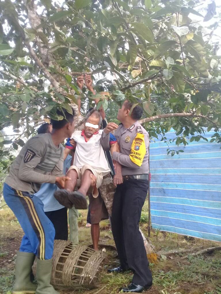 Seorang Kakek di Inhil Nekat Gantung Diri