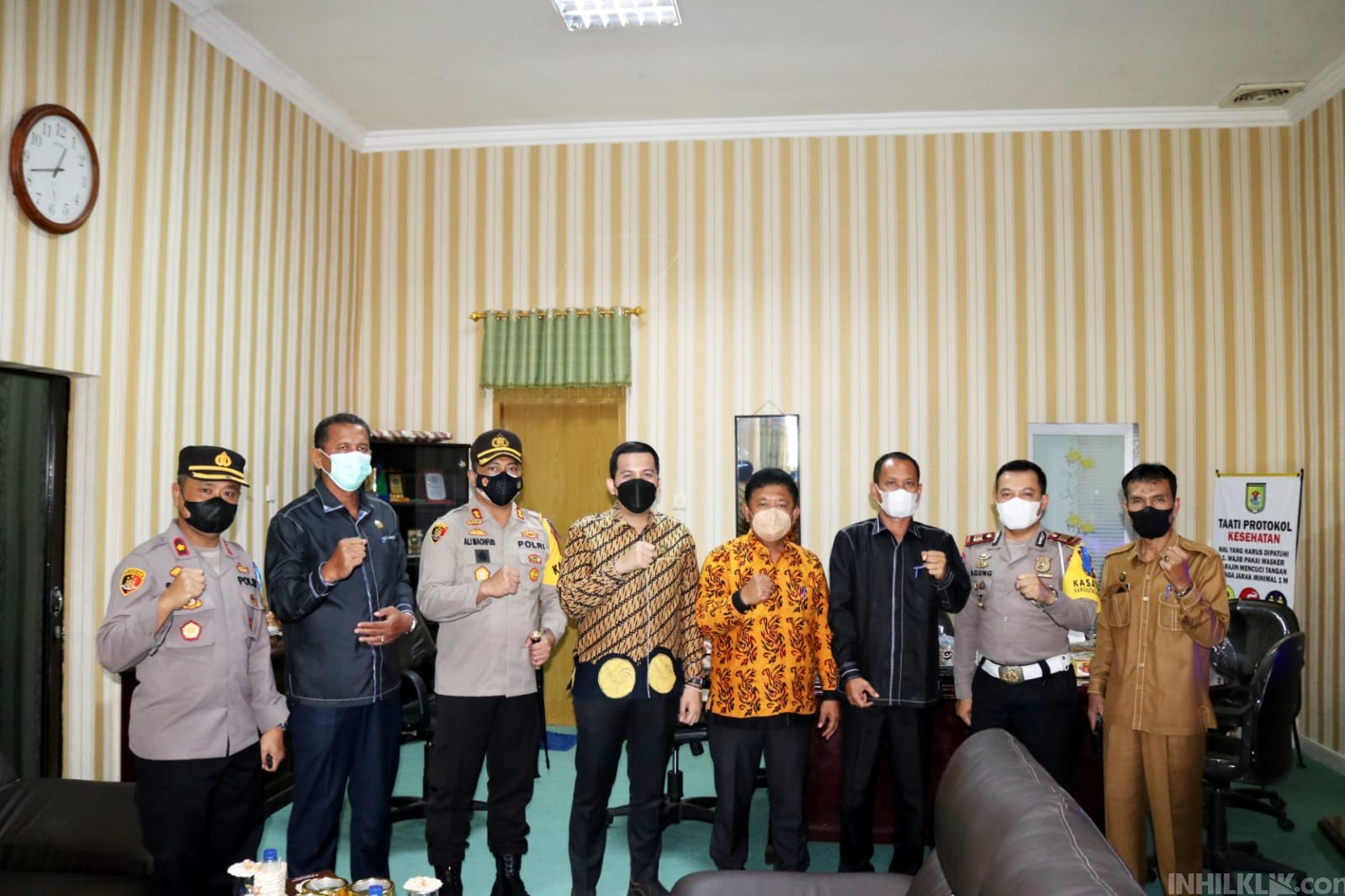 Kapolres AKBP Dr Ali Machfud Jalin Silaturahmi dengan Jajaran DPRD Sergai