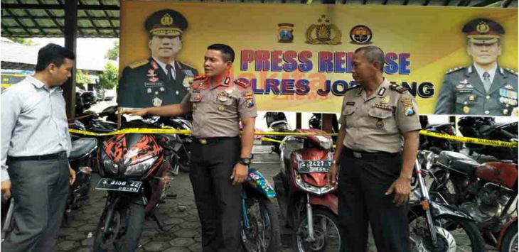 Pelaku Komplotan Curanmor Ini Pelajar SD, SMP dan SMA