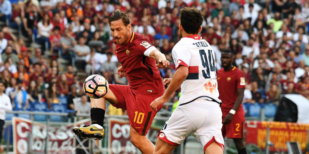 Roma Duduki Peringkat Kedua Usai Kalahkan Genoa 3-2