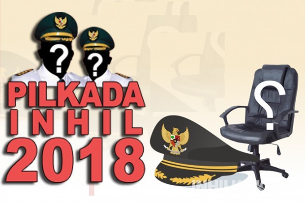 KPU Inhil Launching Tahapan, Program dan Jadwal Penyelenggaran Pilkada Inhil 2018