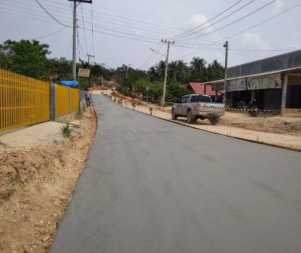 Pembangunan Jalan Badak Pekanbaru Dilanjutkan Tahun Ini