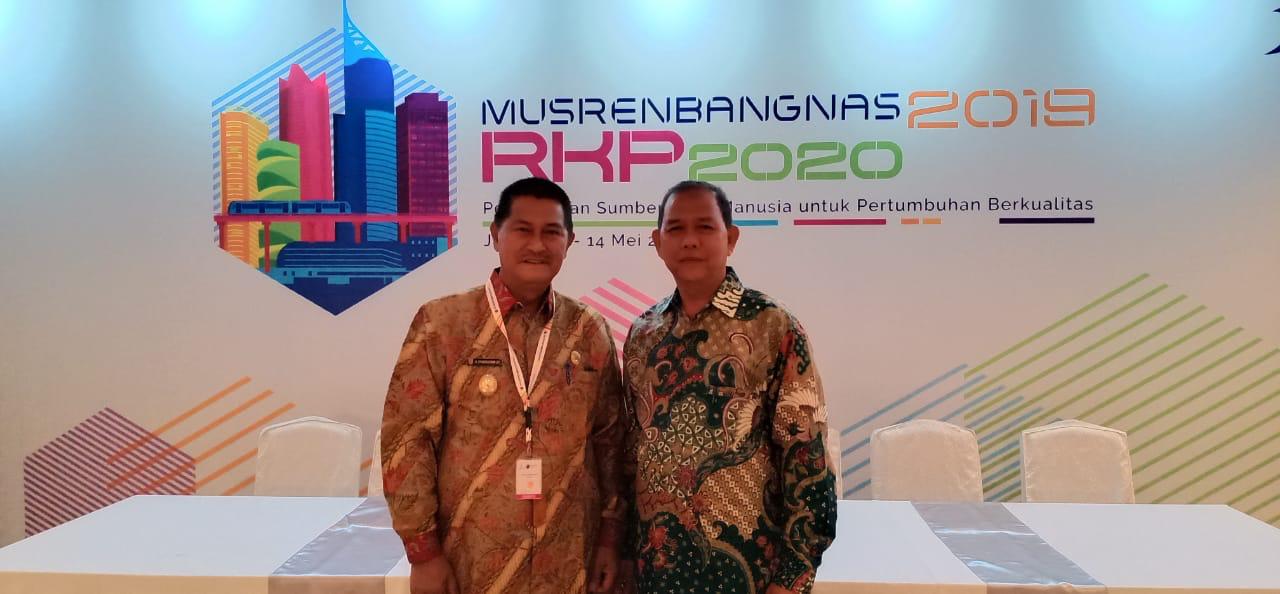 Wabup Inhil Hadiri Musrenbangnas di Jakarta
