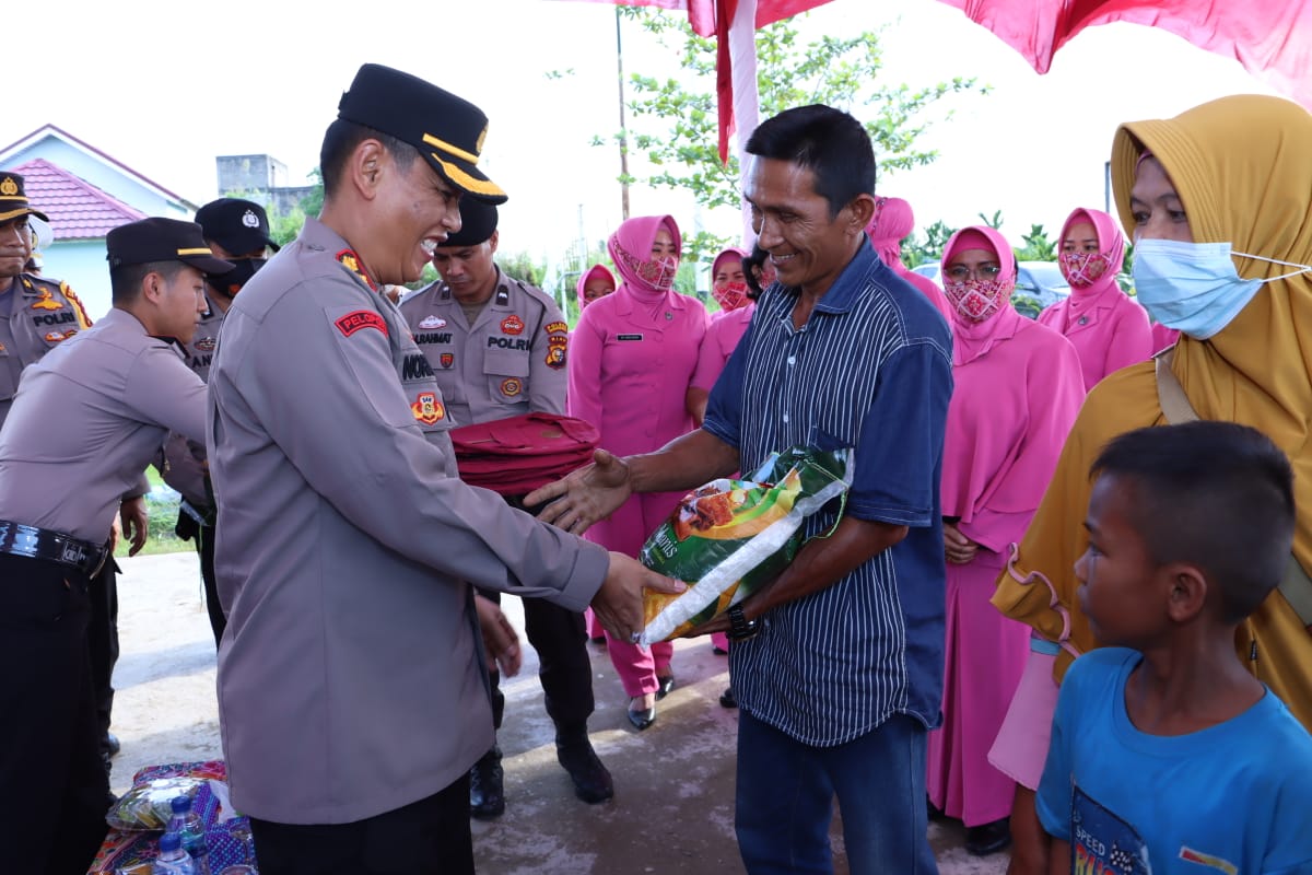 Kapolres Inhil Kunker ke Polsek Tembilahan