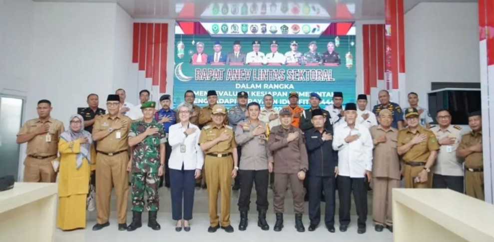 Bupati Inhil HM Wardan Pimpin Rakor Bersama Forkopimda dan Lintas Sektor