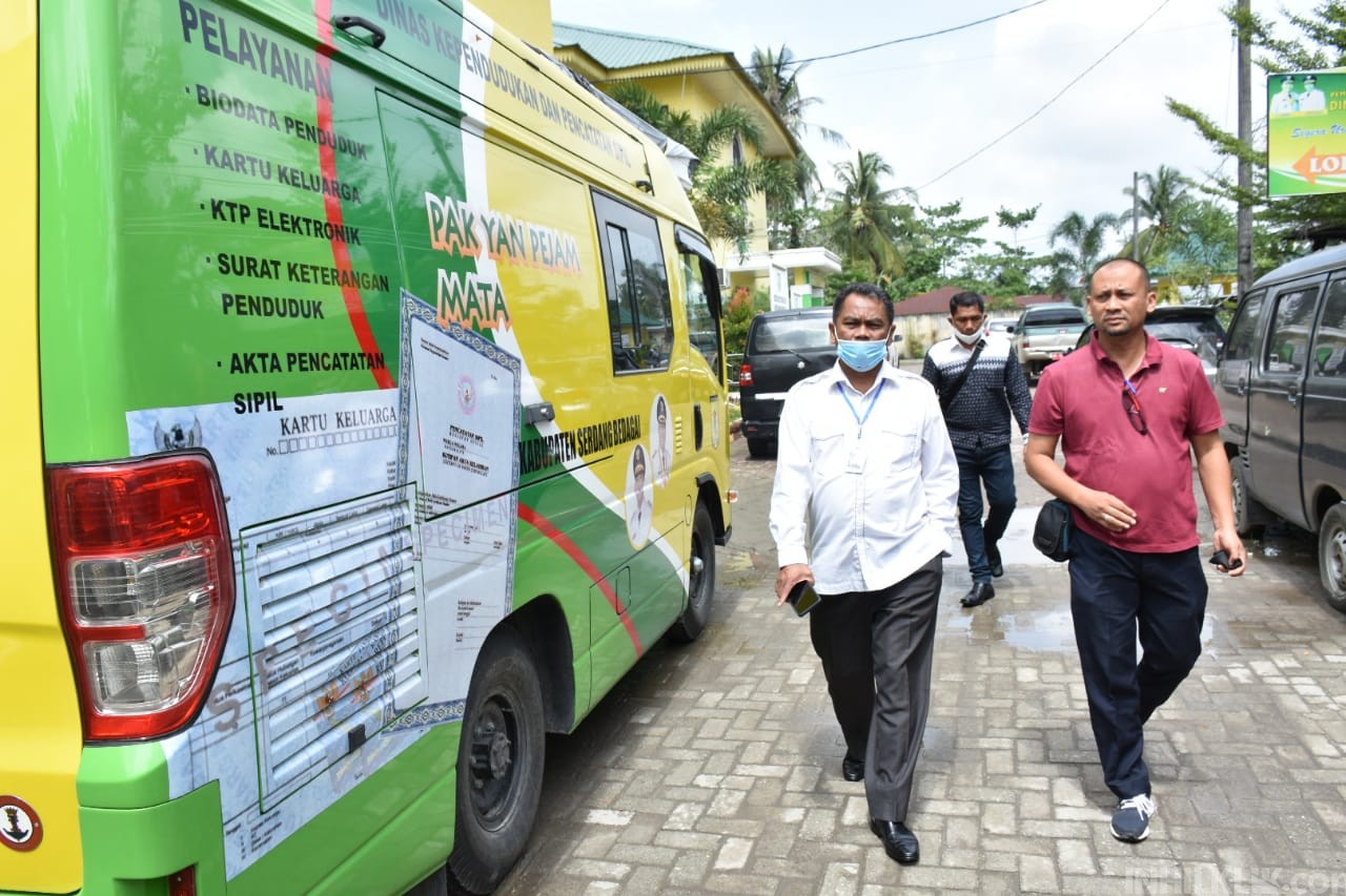 Wabup Sergai Sidak Pelayanan Administrasi Kependudukan