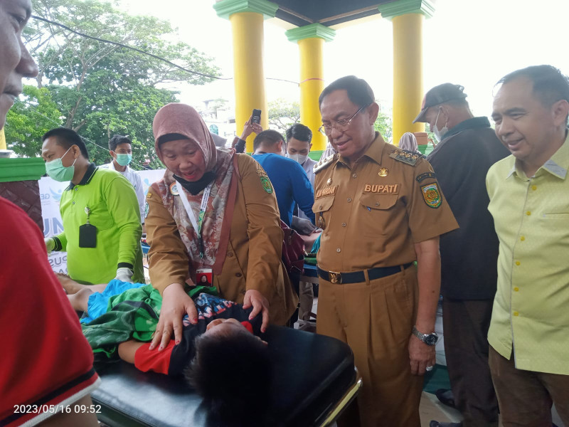 Bersempena Hari Pers Nasional Dinkes Inhil Laksanakan Sunat Massal Gratis