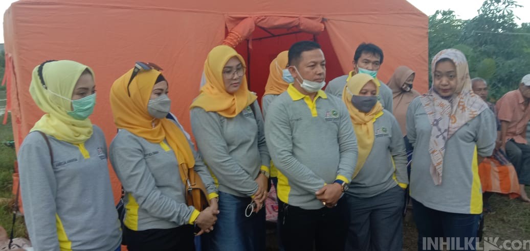 Berikan Sembako, IPPAT dan INI Bantu Korban Bencana Alam di Sergai