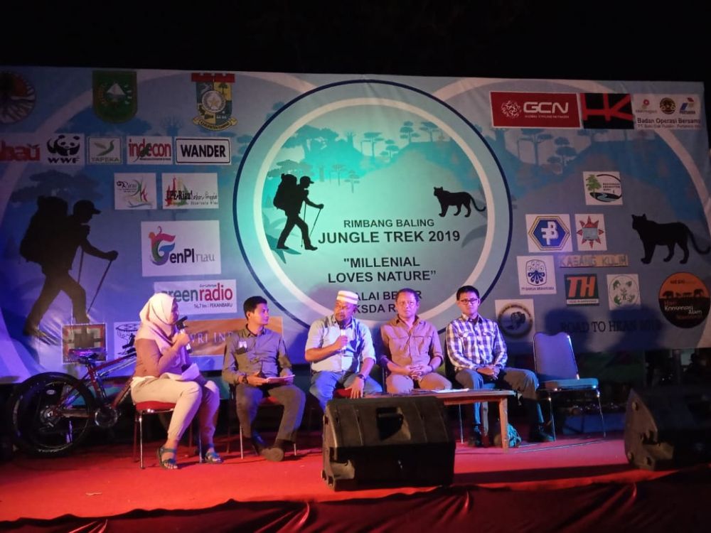 Peserta Jungle Trek 2019 Kenalkan Alam Rimbang Baling ke Media Sosial