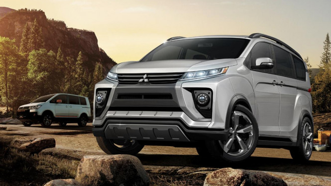 Mitsubishi Siapkan Mobil Baru Mirip Xpander Berpintu Geser