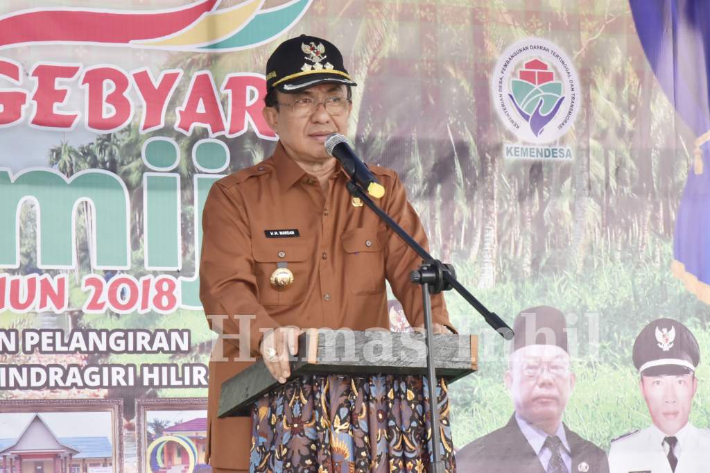 Bupati Inhil, HM Warfan Tutup Gebyar DMIJ