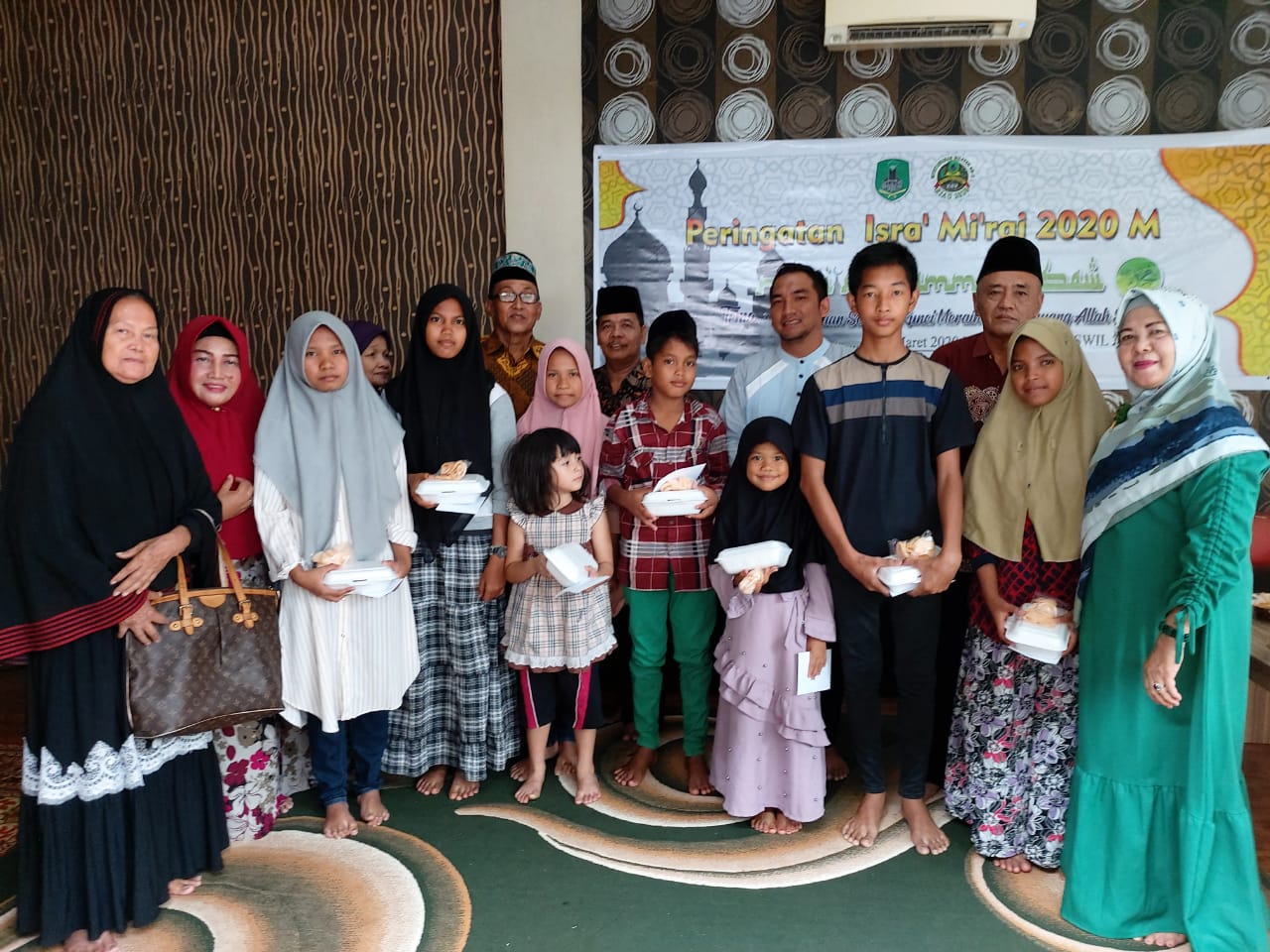 Panitia Muswil KBB Riau Taja Peringatan Isra' Mikraj dan Santuni Anak Yatim