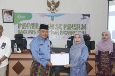 Mulai Agustus, Ada 52 PNS Pensiun di Pemprov Riau