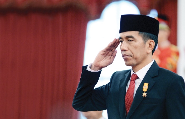 Presiden Joko Widodo Kurbankan Seekor Sapi untuk Riau