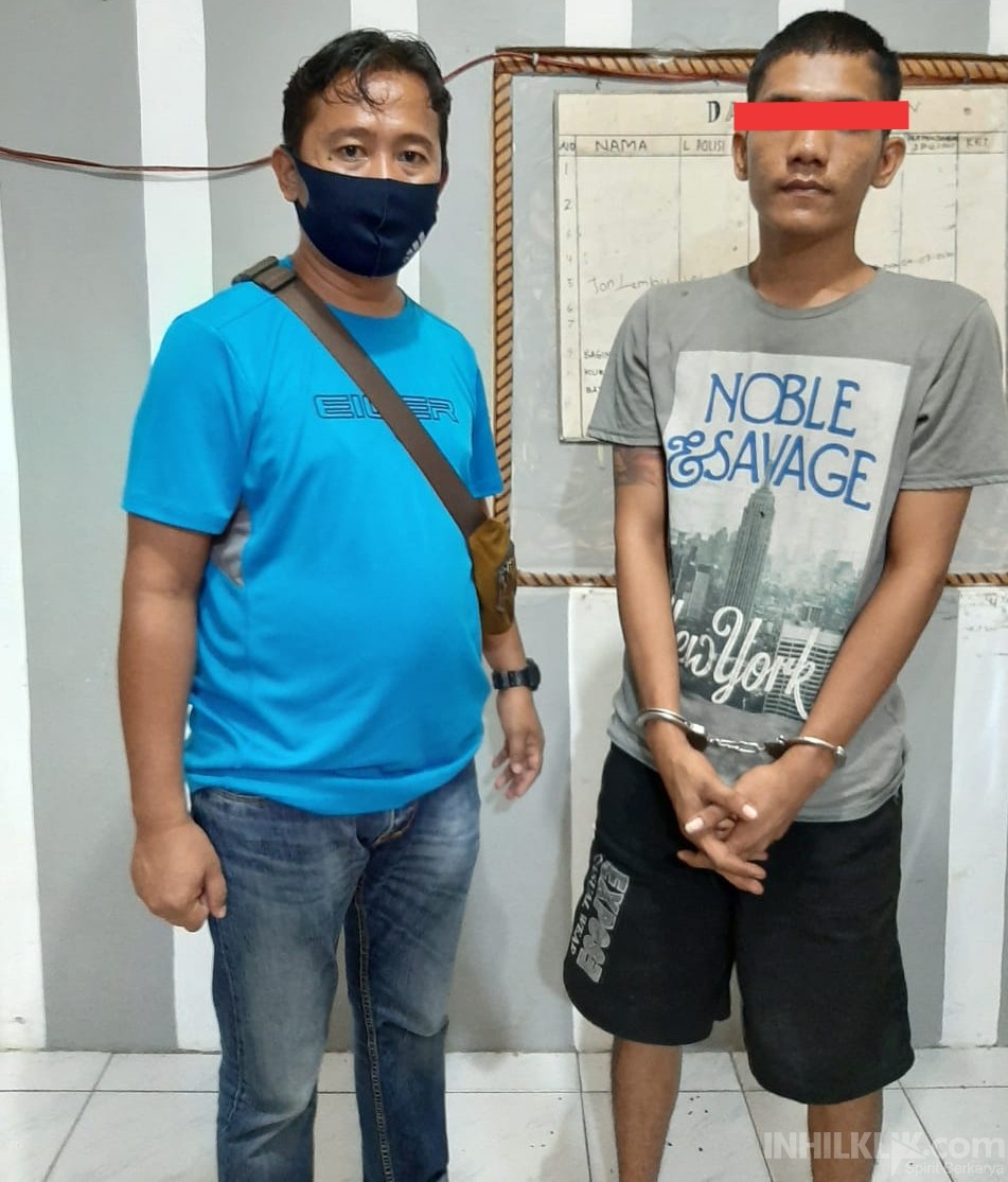 Gelapkan Kereta Kawan, Rori Ditangkap Tekab Polsek Perbaungan Sedang di Hotel