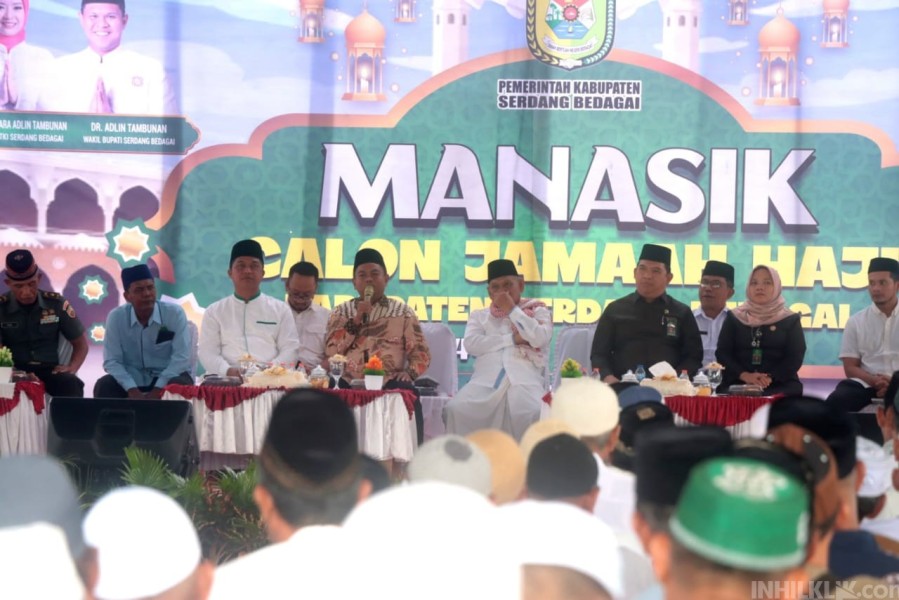 Bupati Sergai Tekankan Kesiapan Fisik Mental, dan Syariat Bagi Calon Jamaah Haji