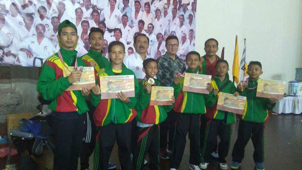 Inhil Sabet Emas di Ajang Indonesia Lemkari Open Tournament 2017 di Bali