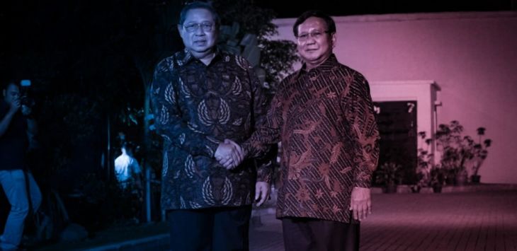 SBY dan Prabowo Lakukan Pertemuan, Elite Partai Asik Nikmati Jajanan Pasar Sambil…