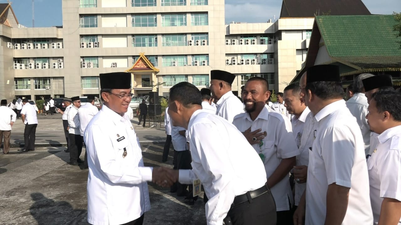 Bupati Instruksikan Jajaran Pemkab Inhil Memulai Kegiatan Di Awal Tahun