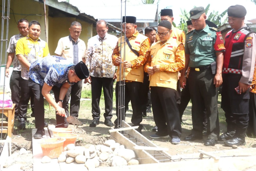 Pemkab Sergai Dorong Pendidikan Karakter, Wabup Adlin Resmikan Pembangunan Musala Sekolah