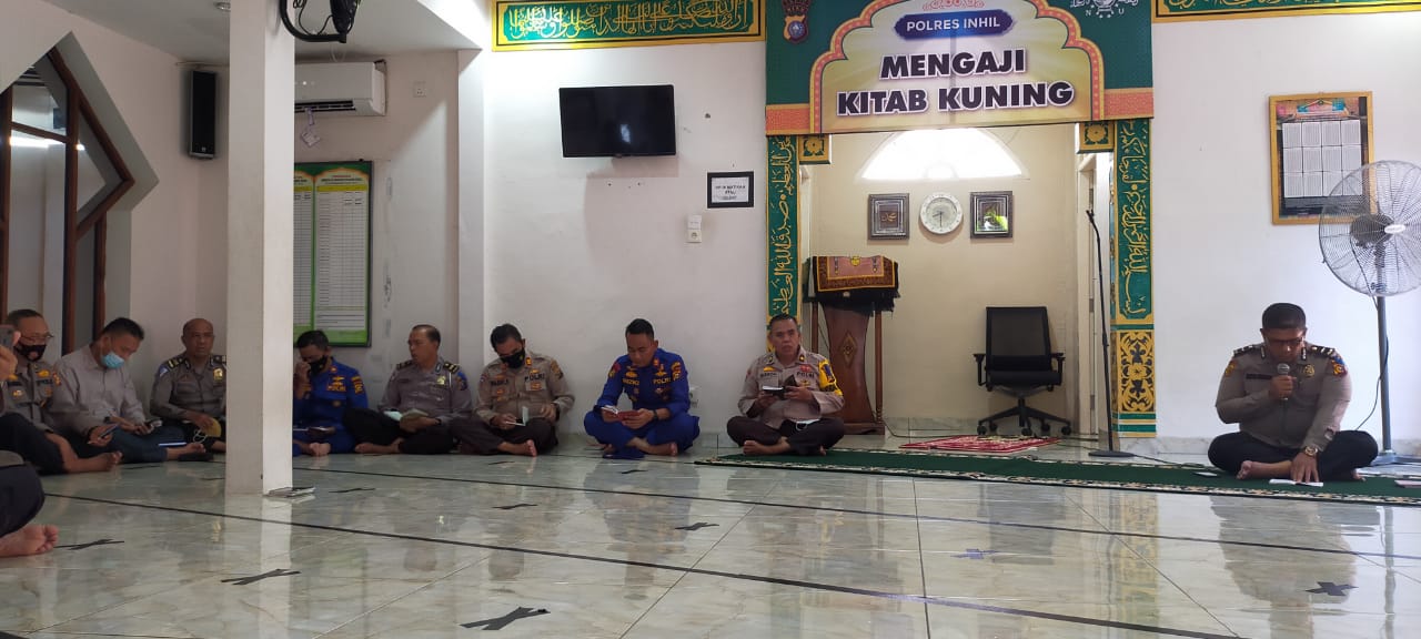 Tingkatkan Iman Taqwa, Polres Inhil Laksanakan Binrohtal